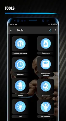 Home Workout for Men android App screenshot 0