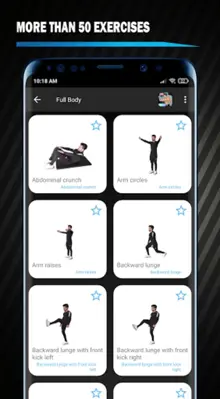 Home Workout for Men android App screenshot 4